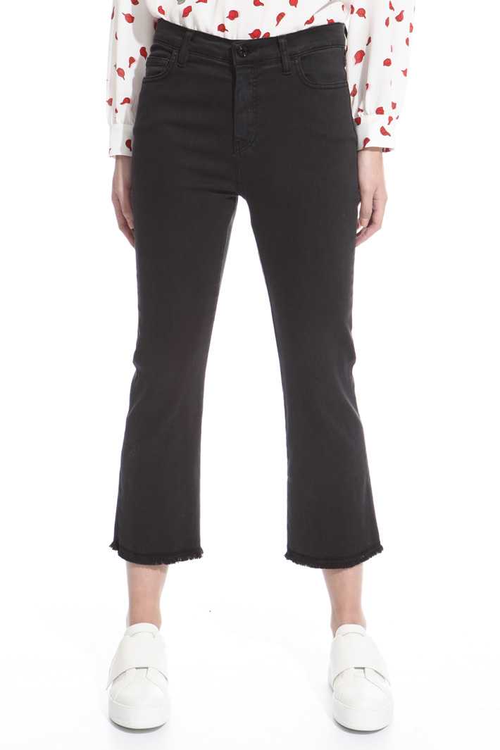 Fitted fringed trousers Intrend Fitted fringed trousers Intrend