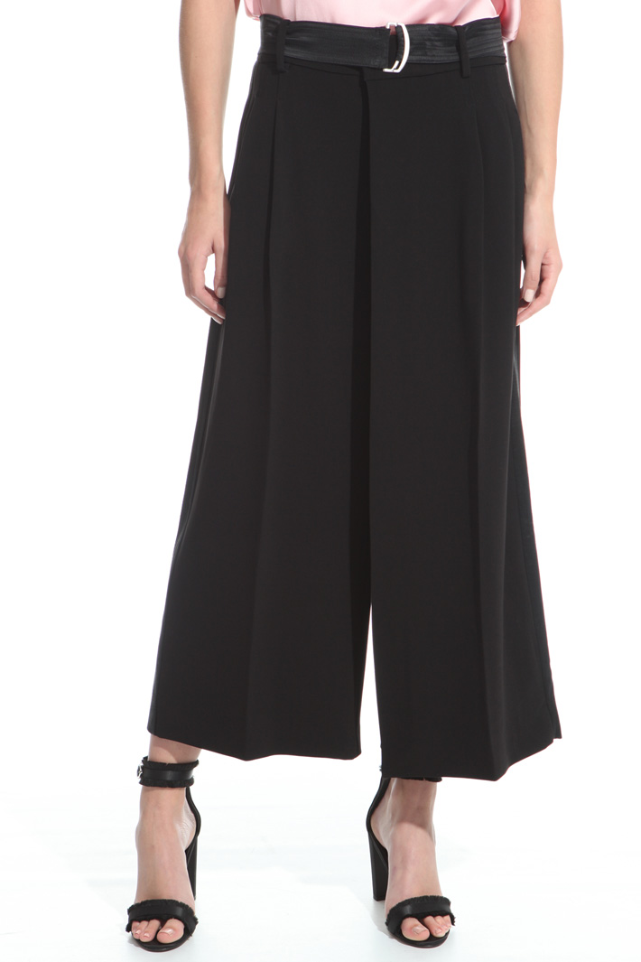Pantalone ampio in cady fluido Intrend Pantalone ampio in cady fluido Intrend