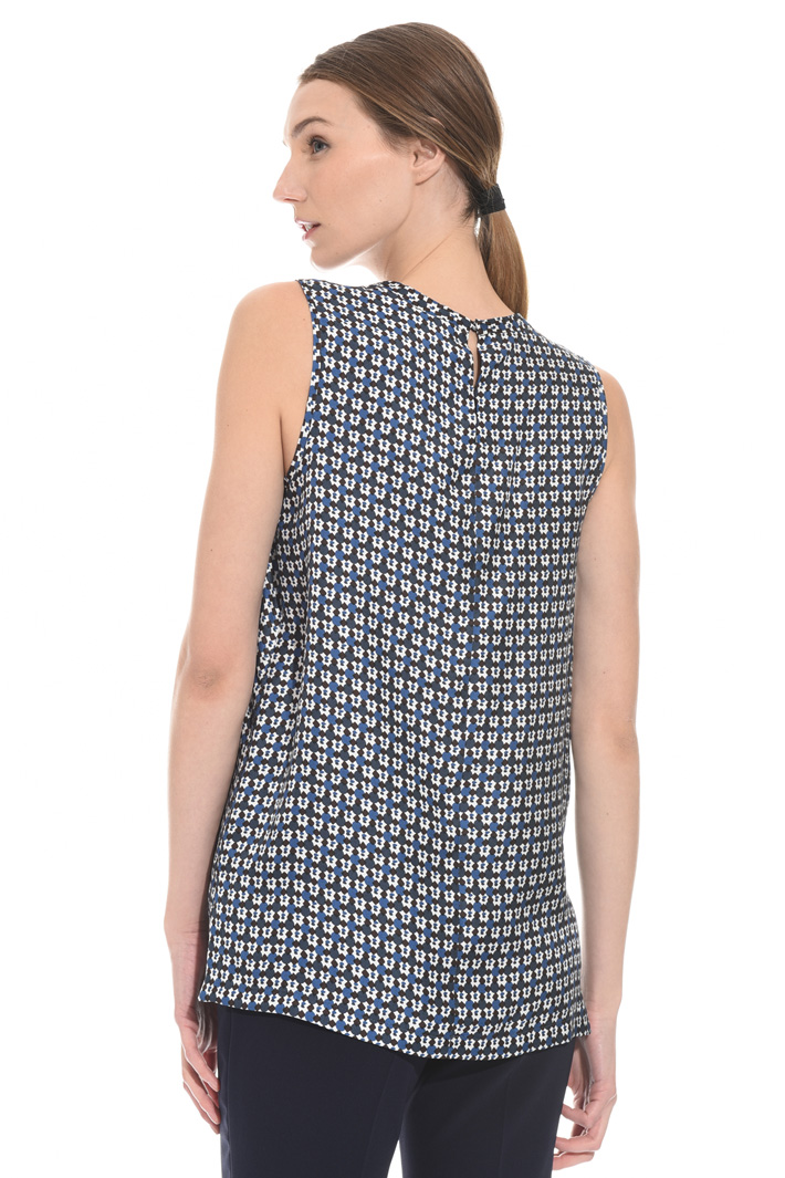 Printed silk top Intrend Printed silk top Intrend