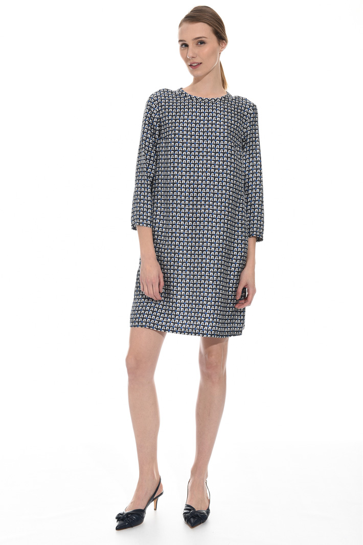 Pure silk twill dress Intrend Pure silk twill dress Intrend