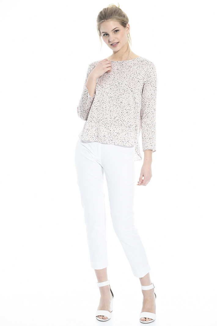 Hammered satin blouse Intrend Hammered satin blouse Intrend
