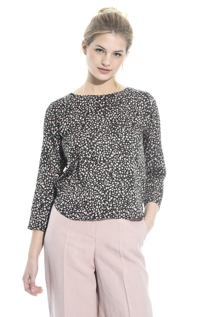 Hammered satin blouse Intrend Hammered satin blouse Intrend