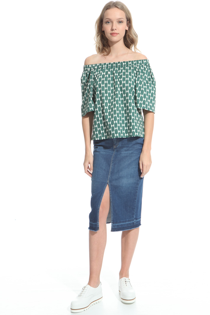 Off-the-shoulder top Intrend Off-the-shoulder top Intrend