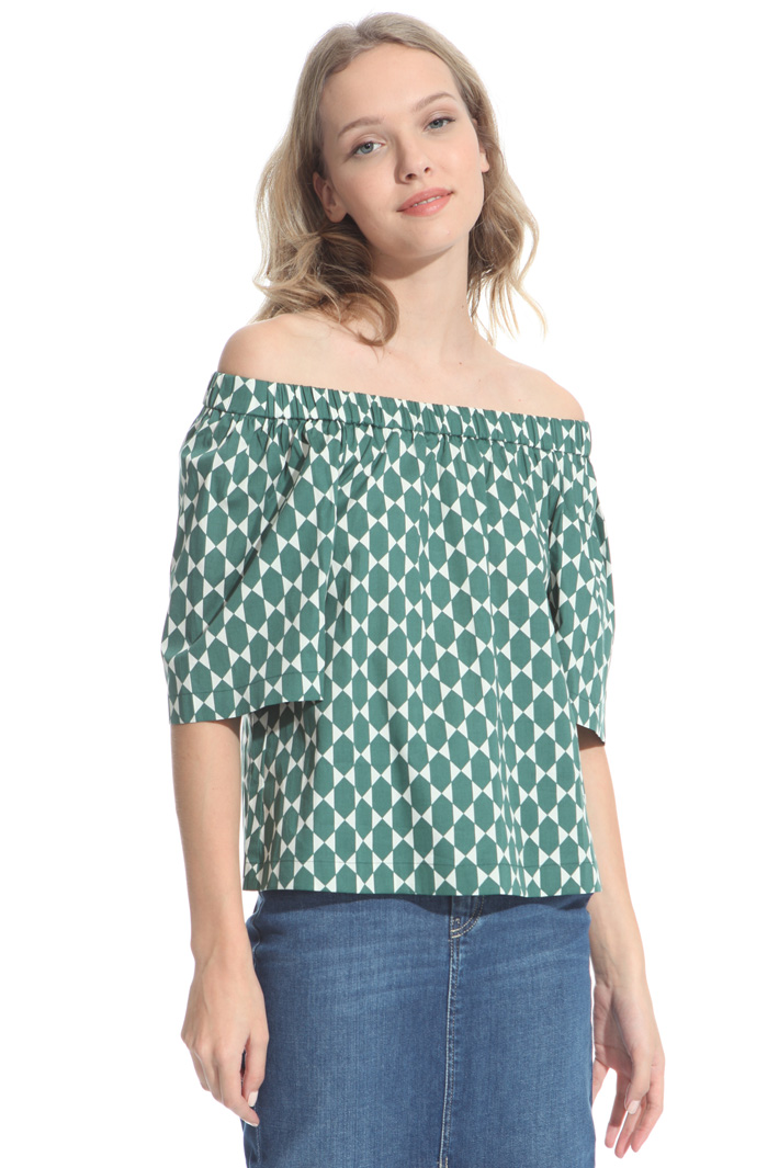 Off-the-shoulder top Intrend Off-the-shoulder top Intrend