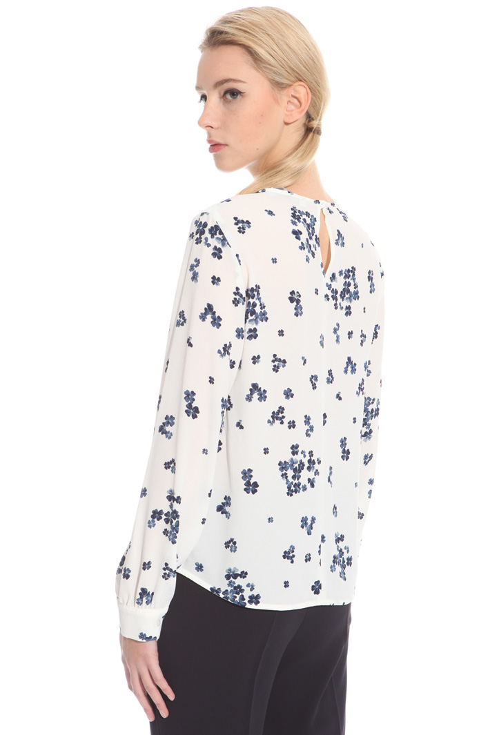 Printed crepe blouse Intrend Printed crepe blouse Intrend