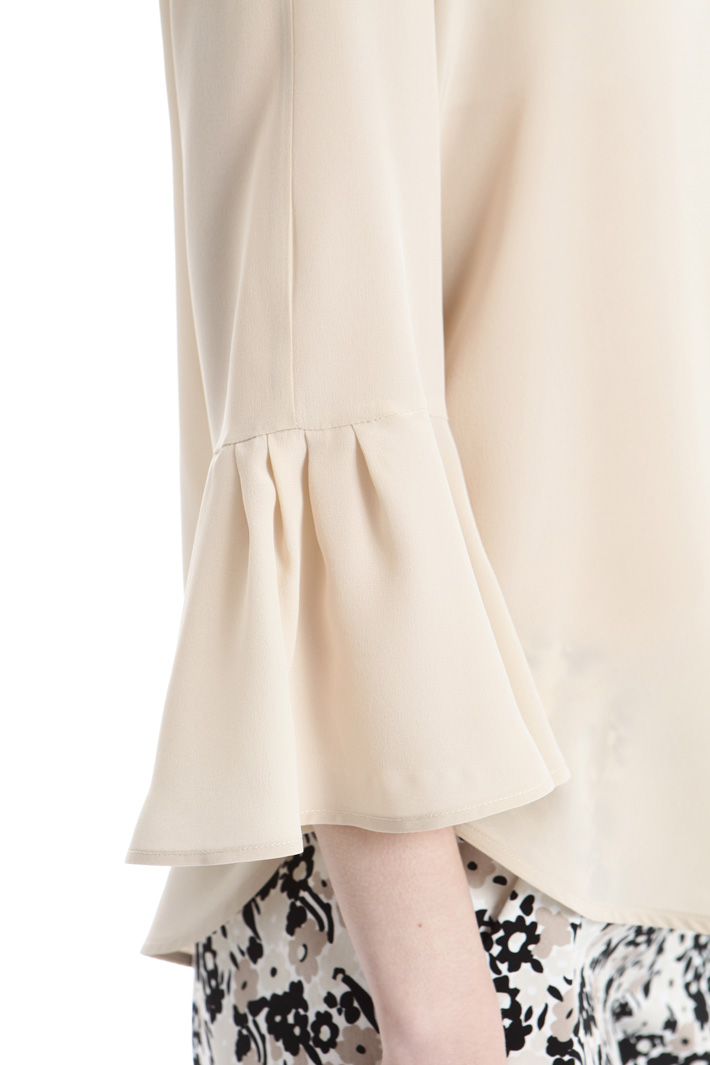 Washed silk blouse Intrend Washed silk blouse Intrend