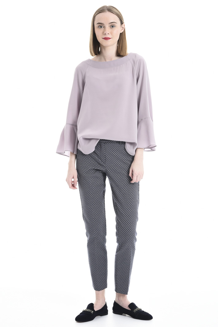 Washed silk blouse Intrend Washed silk blouse Intrend