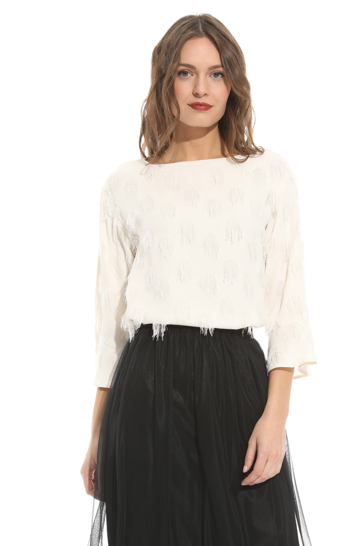 Blusa in fil coupé Intrend Blusa in fil coupé Intrend