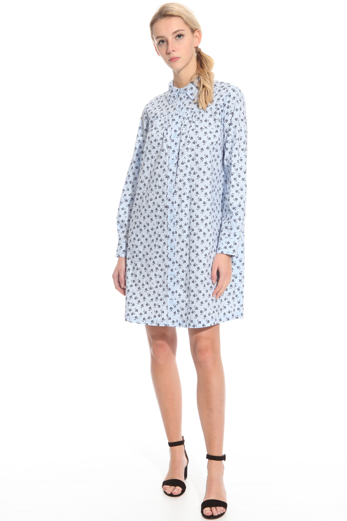 Loose-fit cotton dress Intrend Loose-fit cotton dress Intrend