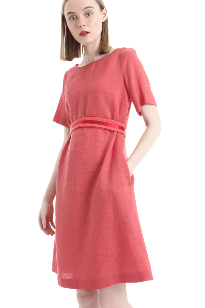 Linen and silk dress Intrend Linen and silk dress Intrend