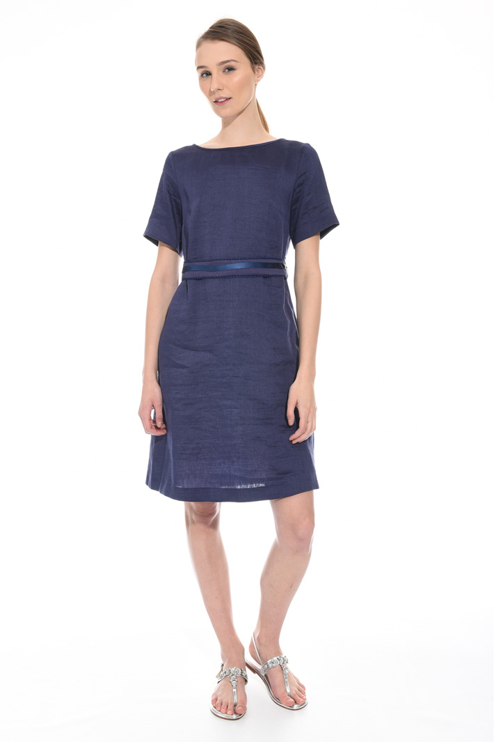 Linen and silk dress Intrend Linen and silk dress Intrend