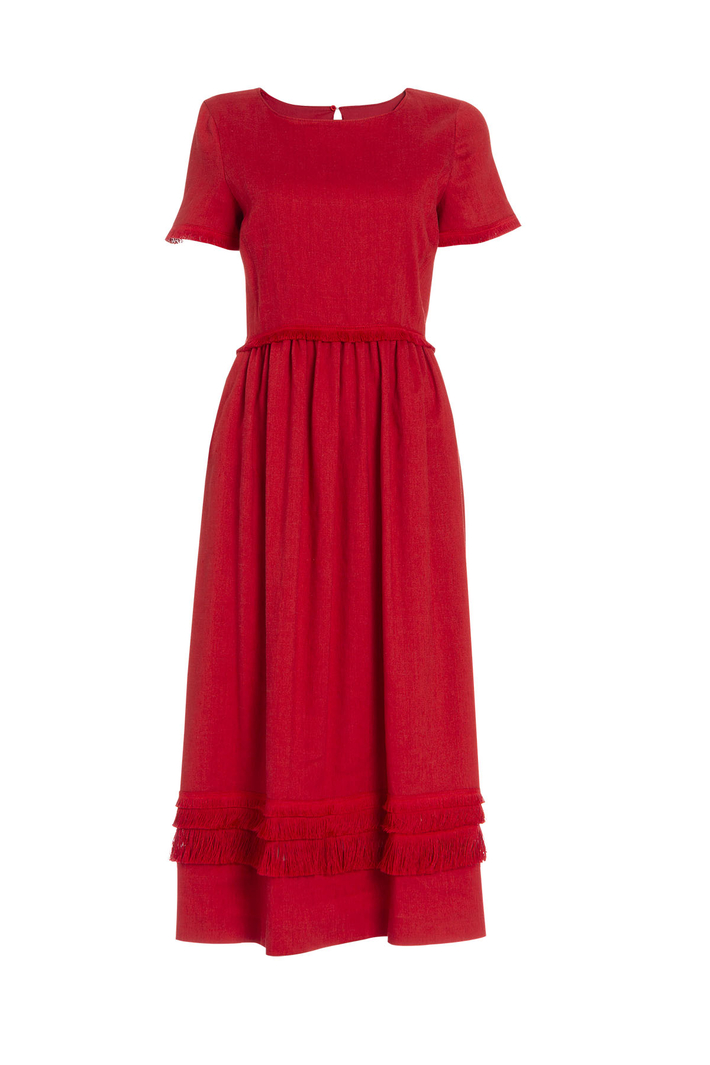 Fringed dress Intrend Fringed dress Intrend