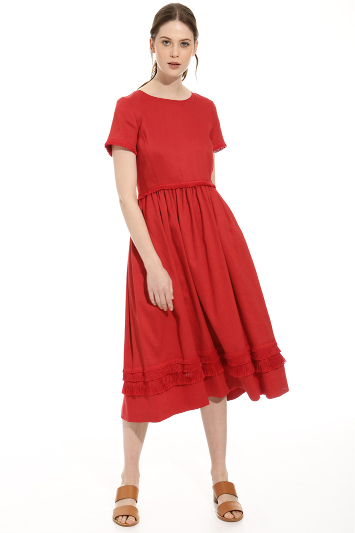 Fringed dress Intrend Fringed dress Intrend