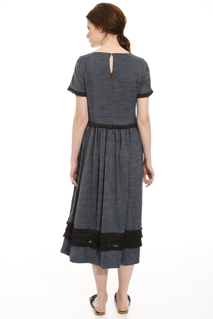 Fringed dress Intrend Fringed dress Intrend