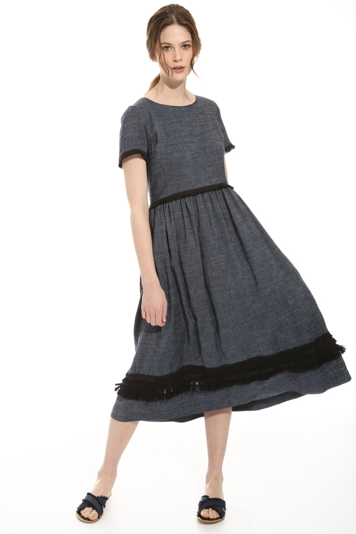Fringed dress Intrend Fringed dress Intrend