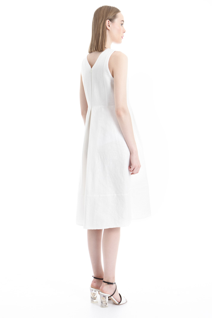 Flared ottoman dress Intrend Flared ottoman dress Intrend