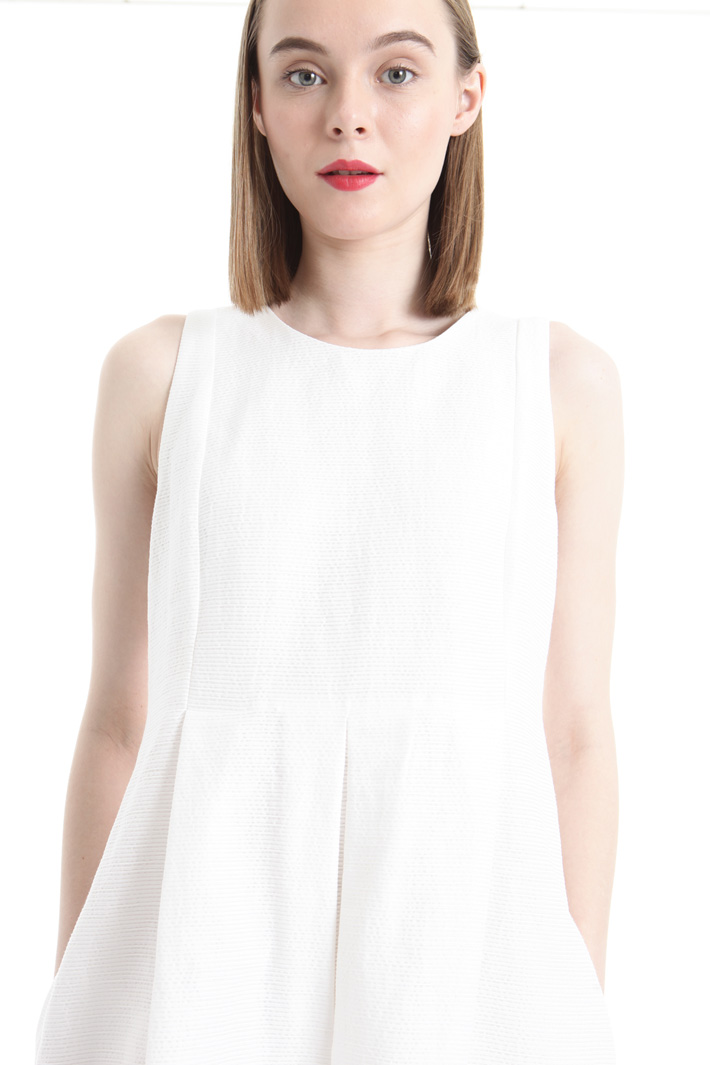 Flared ottoman dress Intrend Flared ottoman dress Intrend