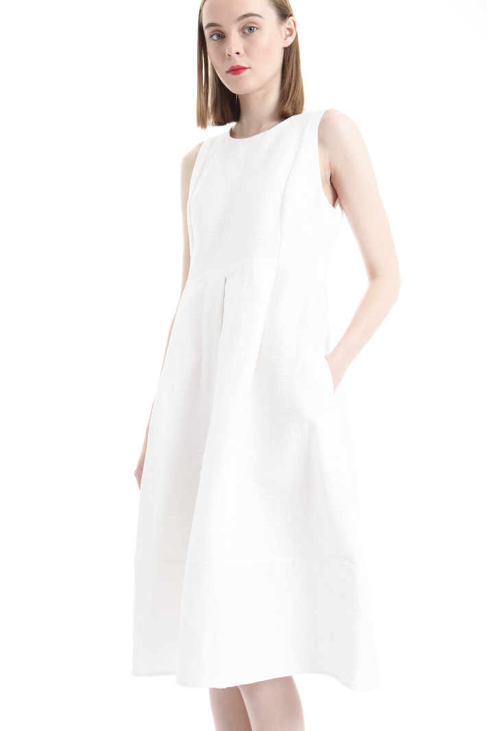 Flared ottoman dress Intrend Flared ottoman dress Intrend