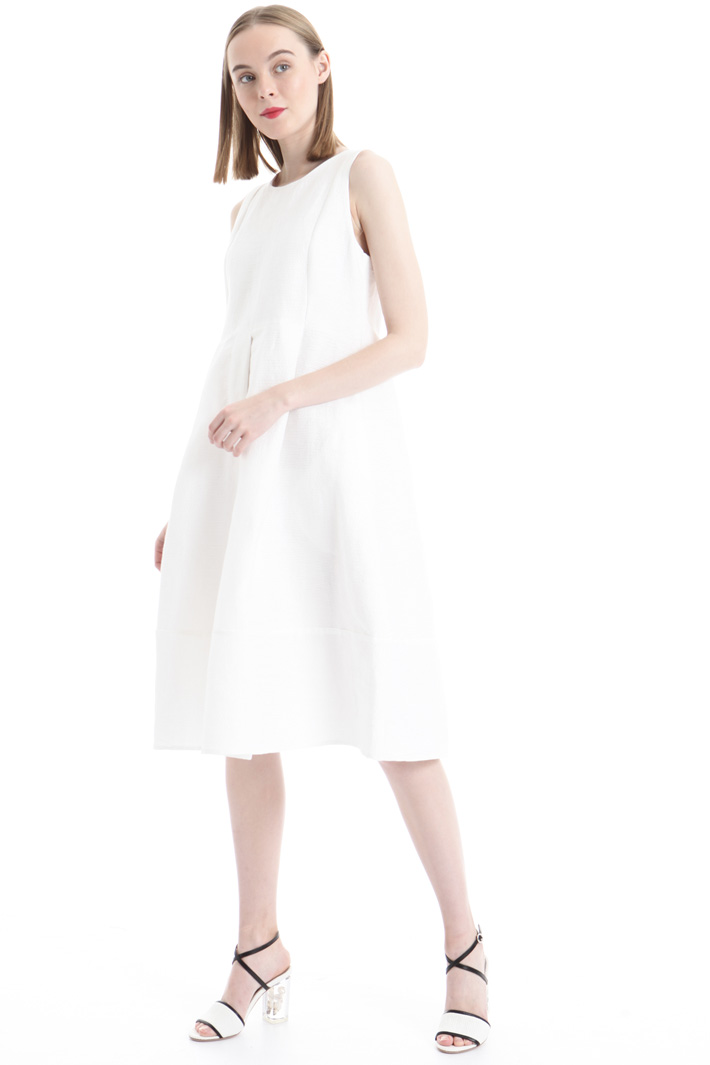Flared ottoman dress Intrend Flared ottoman dress Intrend
