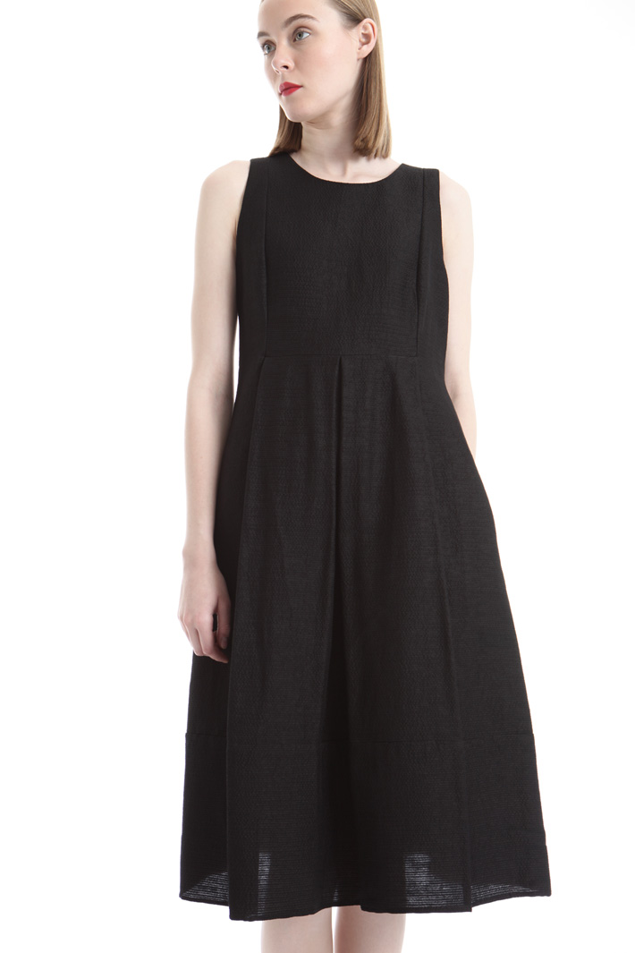 Flared ottoman dress Intrend Flared ottoman dress Intrend