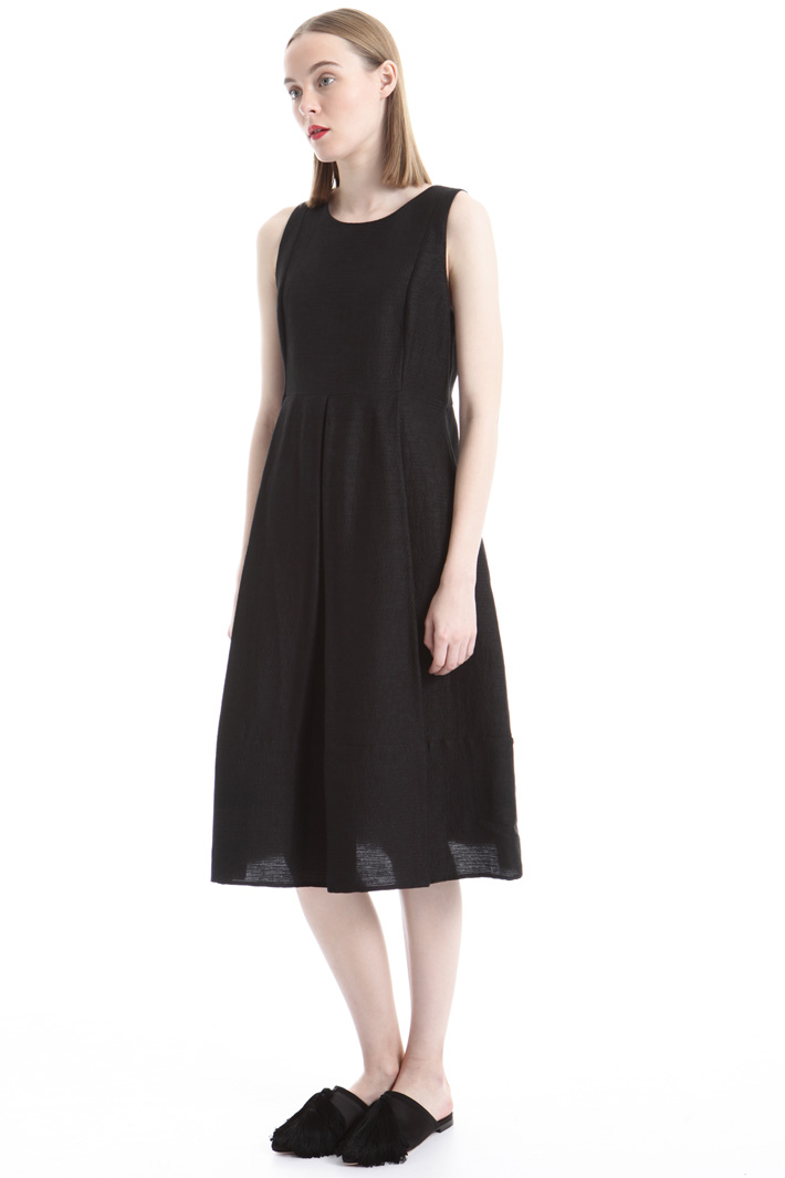 Flared ottoman dress Intrend Flared ottoman dress Intrend