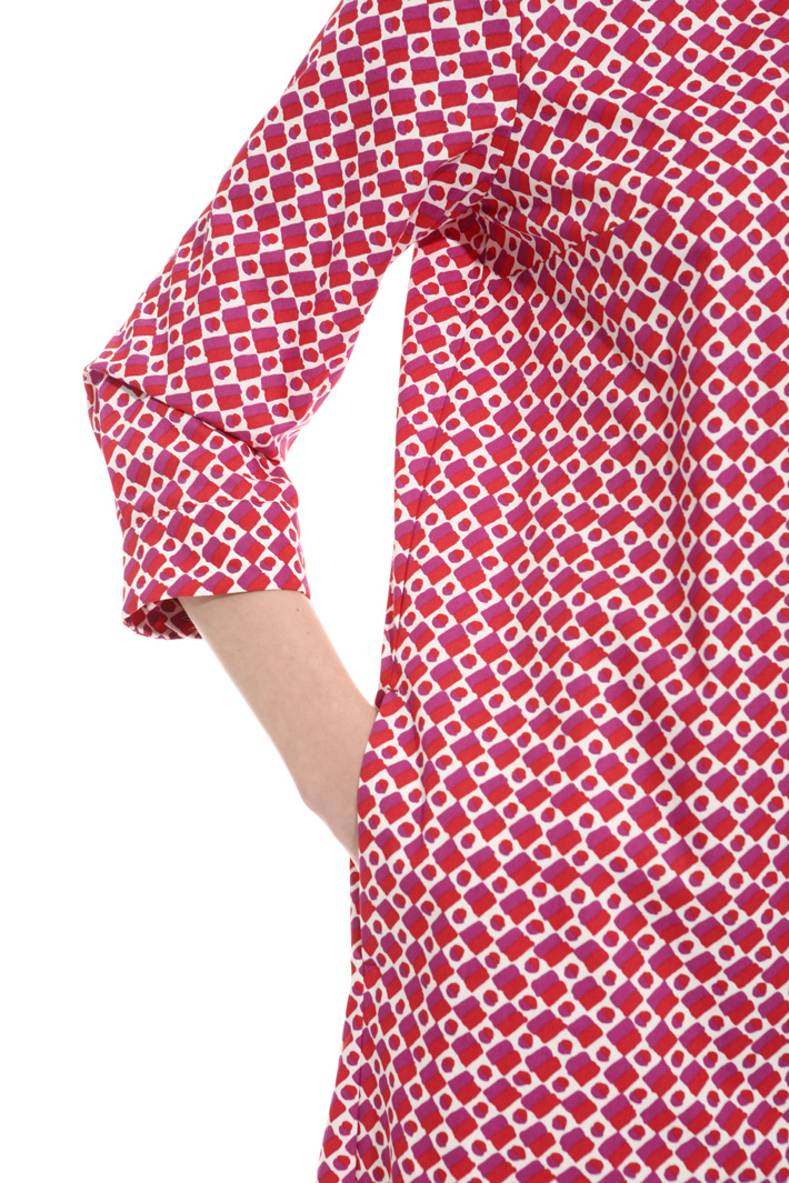 Cotton poplin dress Intrend Cotton poplin dress Intrend
