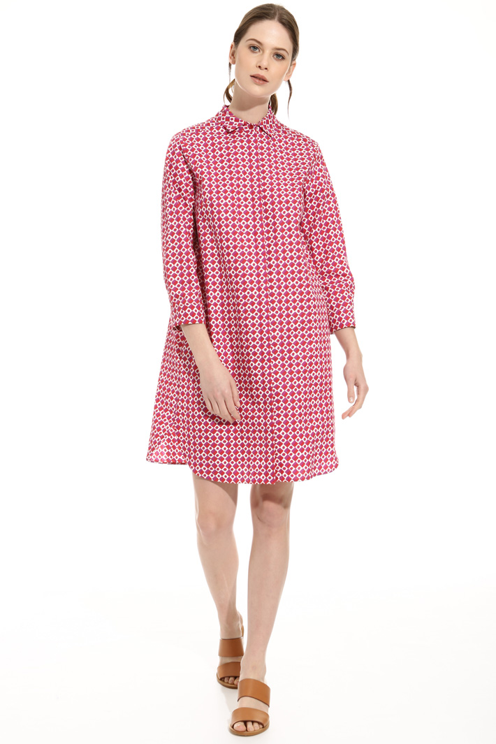 Cotton poplin dress Intrend Cotton poplin dress Intrend