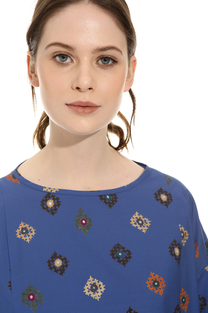 Printed cotton dress Intrend Printed cotton dress Intrend