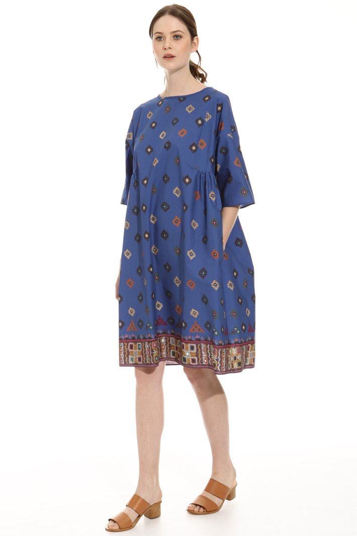 Printed cotton dress Intrend Printed cotton dress Intrend
