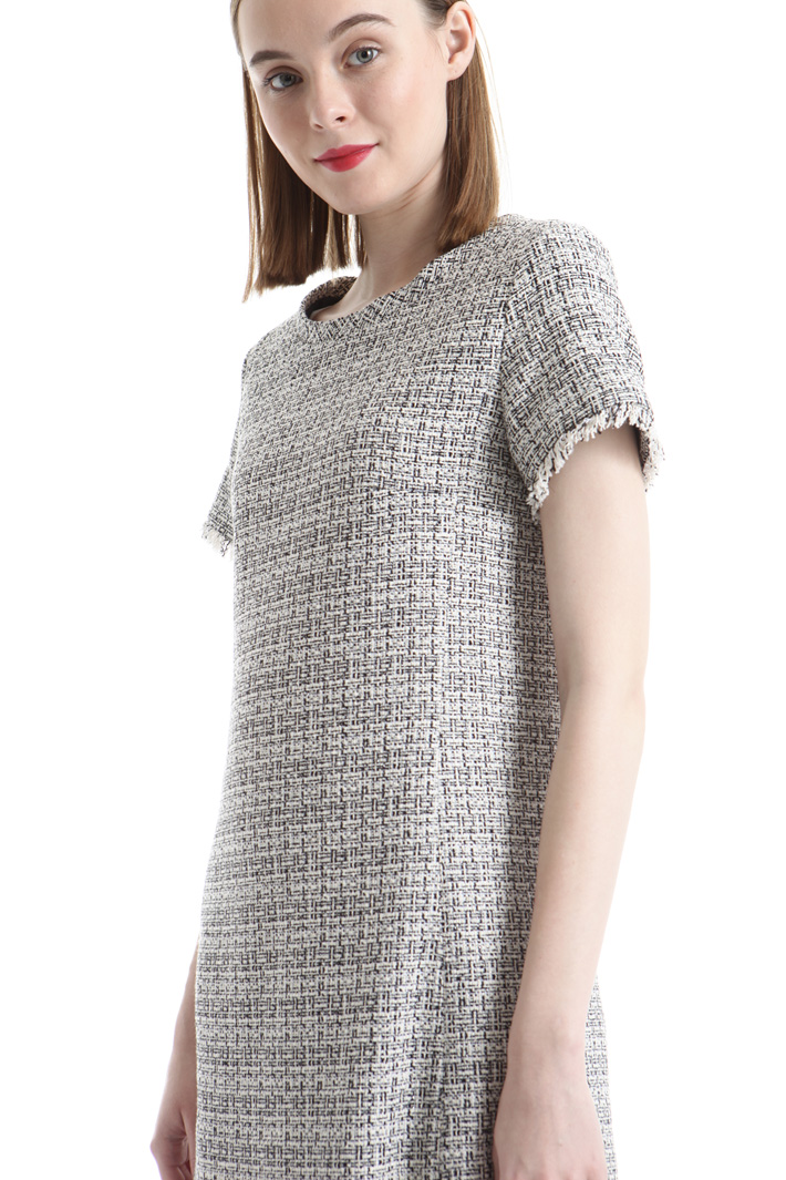 Lurex blend fabric dress Intrend Lurex blend fabric dress Intrend