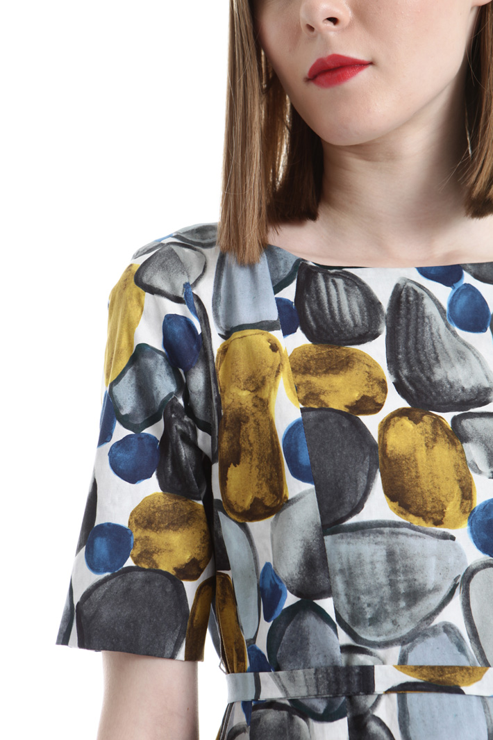 Printed cotton dress Intrend Printed cotton dress Intrend