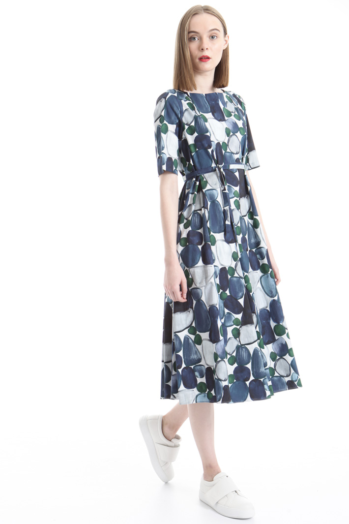 Printed cotton dress Intrend Printed cotton dress Intrend