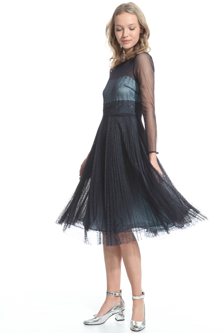 Abito in tulle plissé Intrend Abito in tulle plissé Intrend