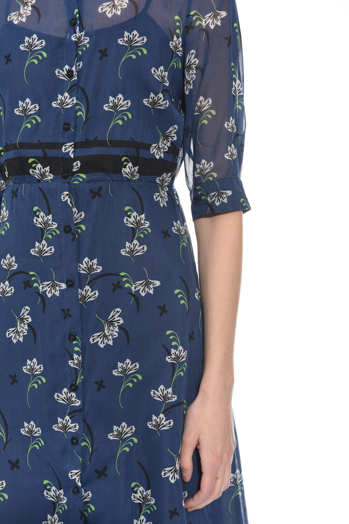 Voilé chemisier dress Intrend Voilé chemisier dress Intrend
