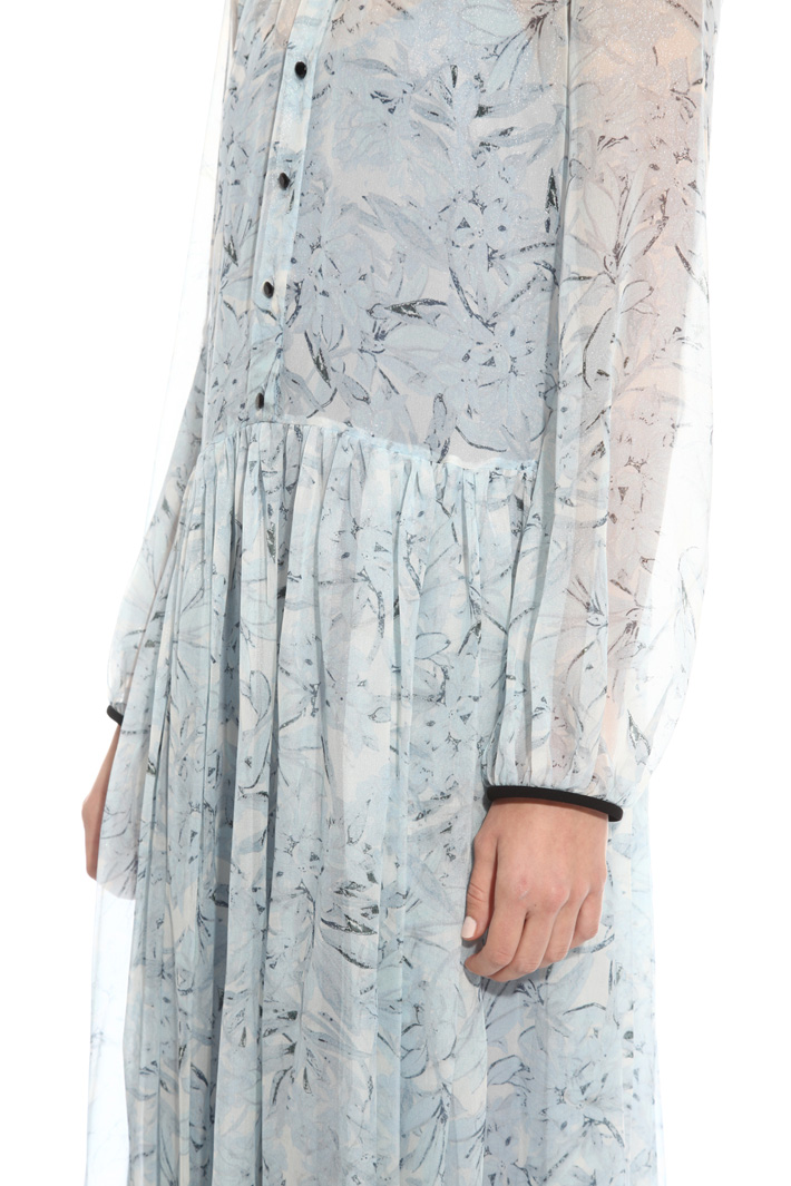 Lurex crepe de chine dress Intrend Lurex crepe de chine dress Intrend