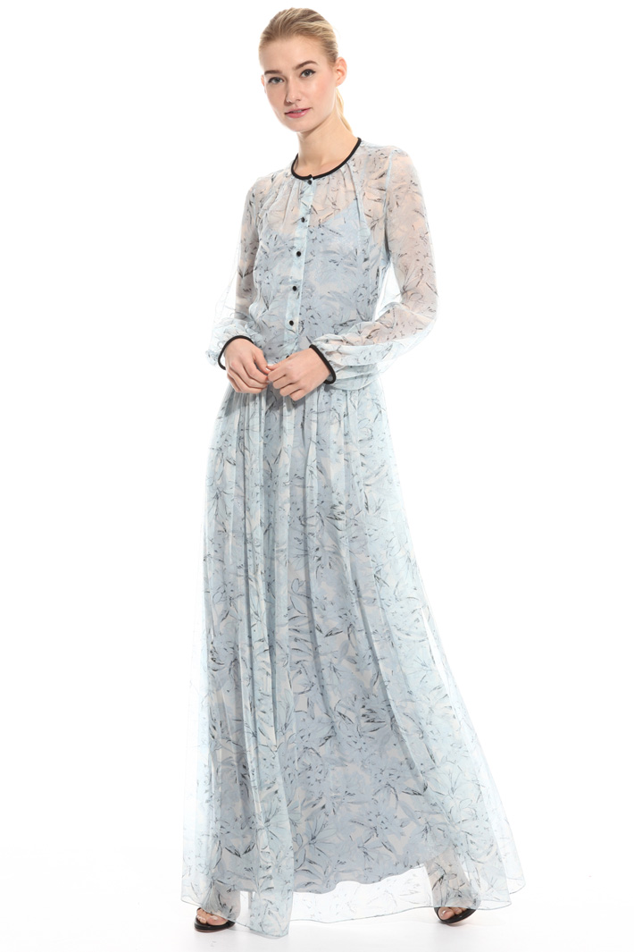 Lurex crepe de chine dress Intrend Lurex crepe de chine dress Intrend