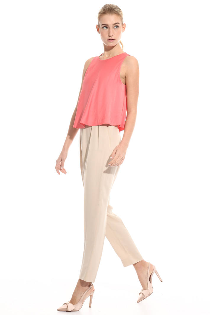 Tuta in georgette e satin Intrend Tuta in georgette e satin Intrend