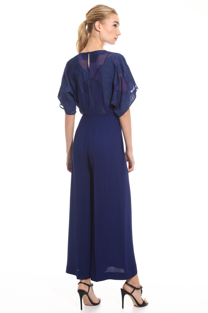 Loose-fit cropped jumpsuit Intrend Loose-fit cropped jumpsuit Intrend