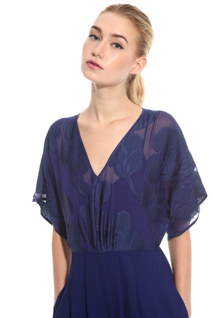Loose-fit cropped jumpsuit Intrend Loose-fit cropped jumpsuit Intrend