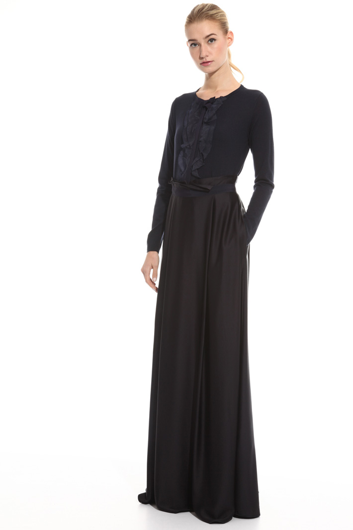 Cardigan con ruches organza Intrend Cardigan con ruches organza Intrend