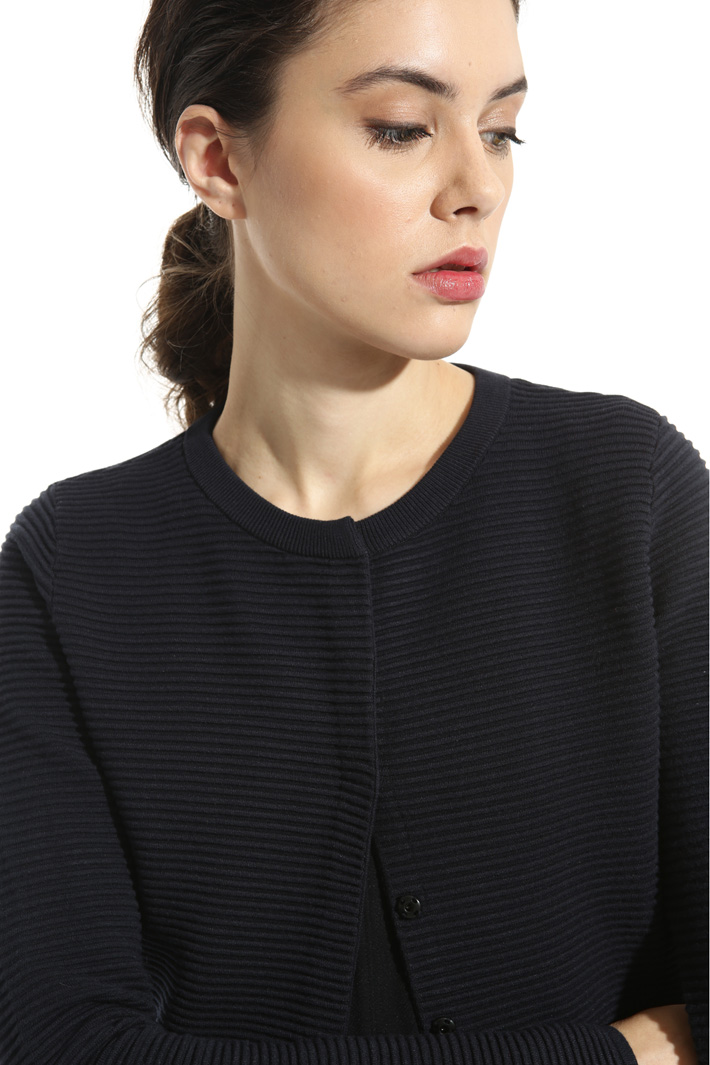 Cardigan in viscosa ottoman Intrend Cardigan in viscosa ottoman Intrend