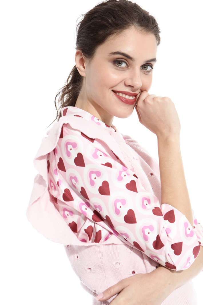 Gilet traforato in lana Intrend Gilet traforato in lana Intrend