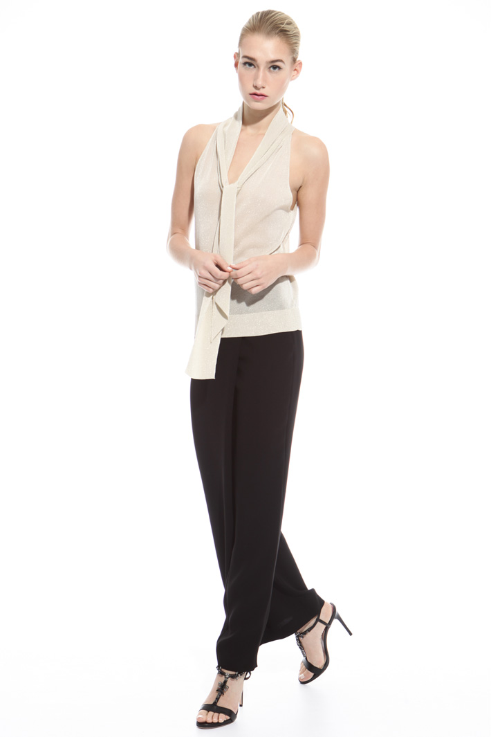 Top con collo a sciarpa Intrend Top con collo a sciarpa Intrend