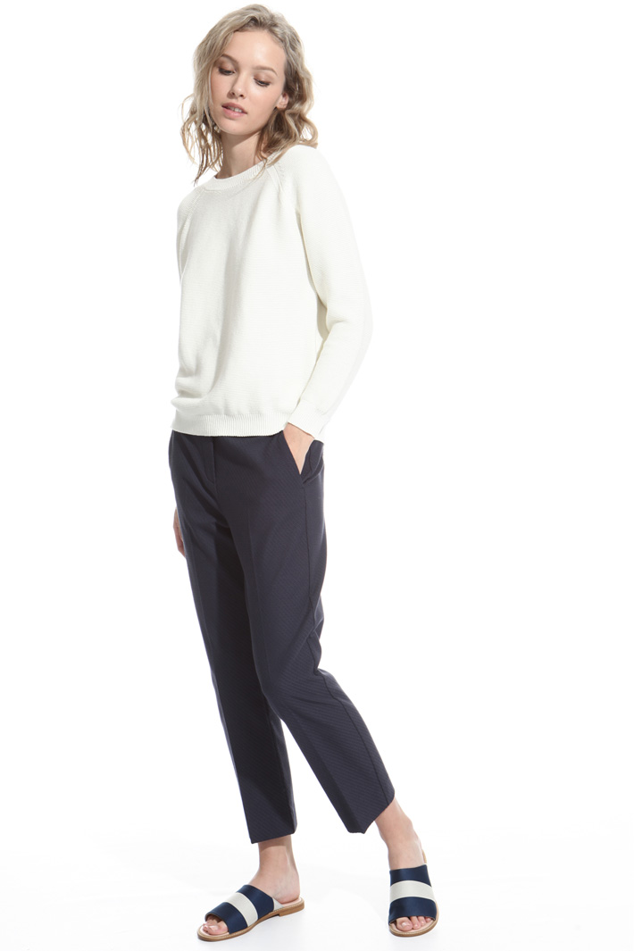 Cotton cordonnet sweater Intrend Cotton cordonnet sweater Intrend
