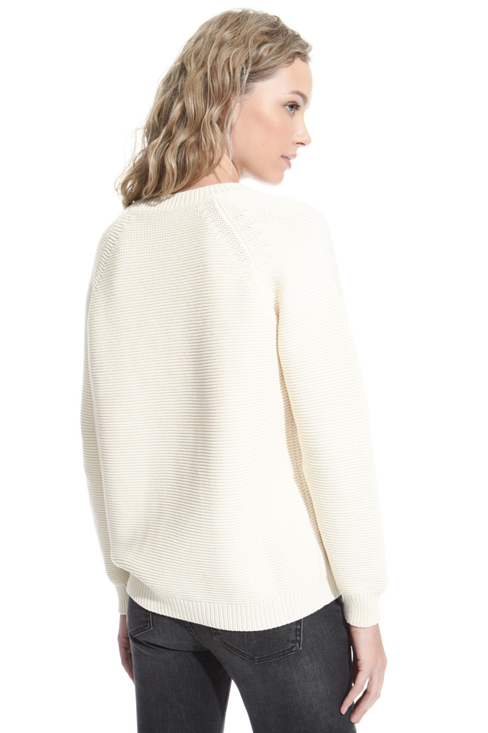 Maglia in cordonetto di cotone Intrend Maglia in cordonetto di cotone Intrend