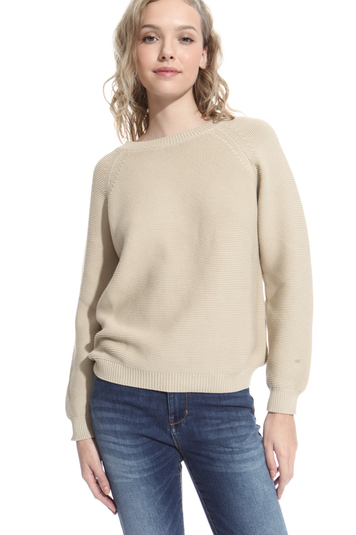 Cotton cordonnet sweater Intrend Cotton cordonnet sweater Intrend