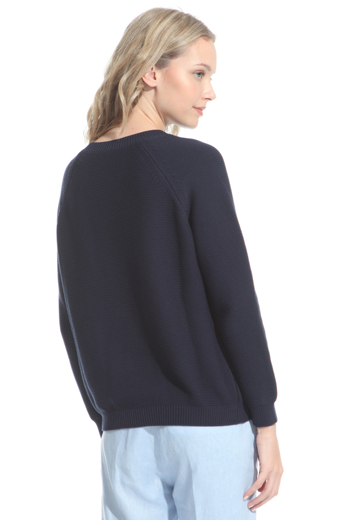 Cotton cordonnet sweater Intrend Cotton cordonnet sweater Intrend