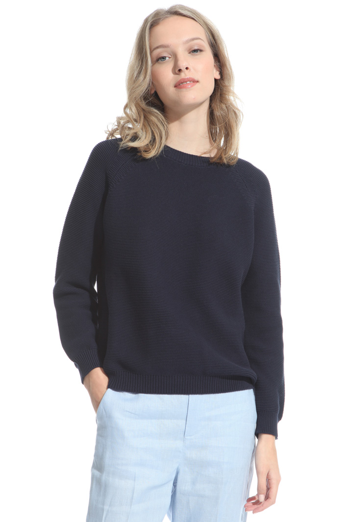 Cotton cordonnet sweater Intrend Cotton cordonnet sweater Intrend