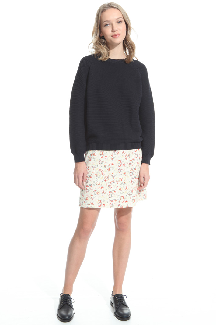 Cotton cordonnet sweater Intrend Cotton cordonnet sweater Intrend