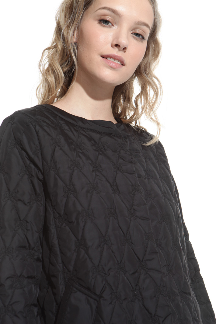 Quilted tech coat Intrend Quilted tech coat Intrend